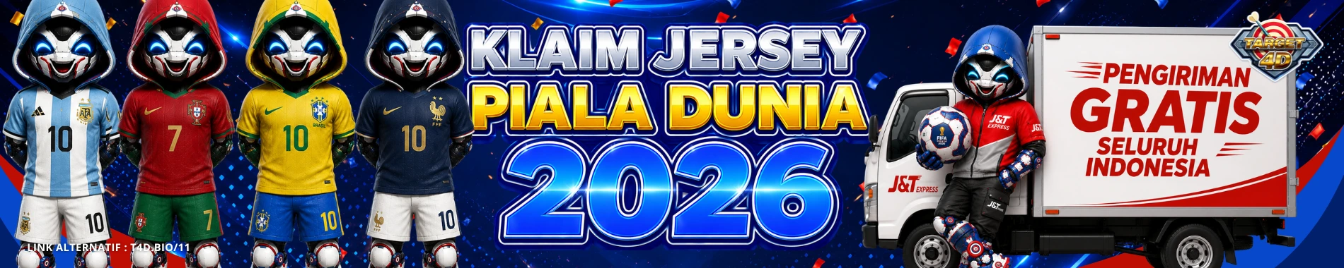 KLAIM JERSEY BOLA